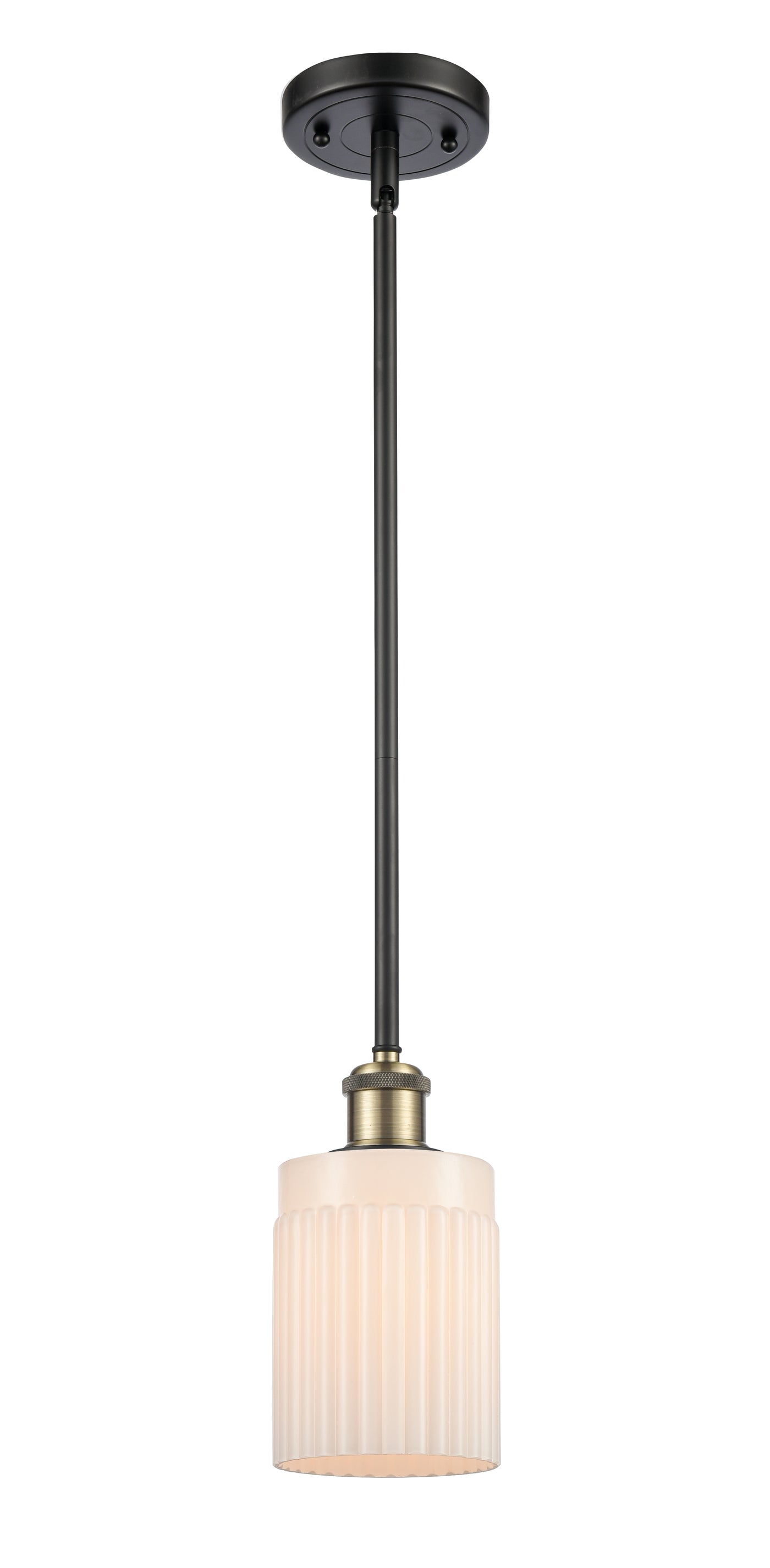Ballston Mini Pendant Antique Brass Finish