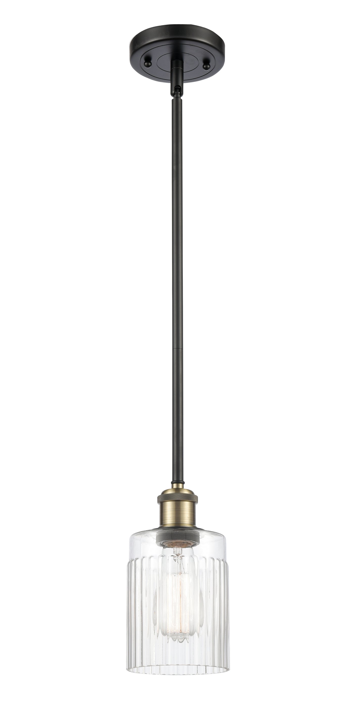 Ballston Mini Pendant Antique Brass Finish