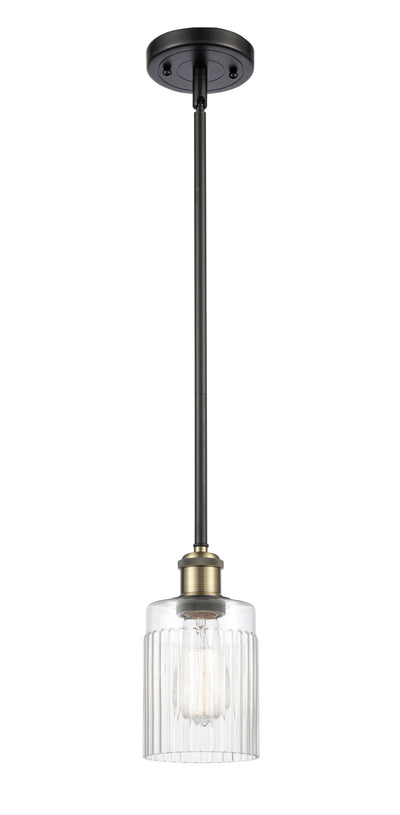 Ballston Mini Pendant Antique Brass Finish