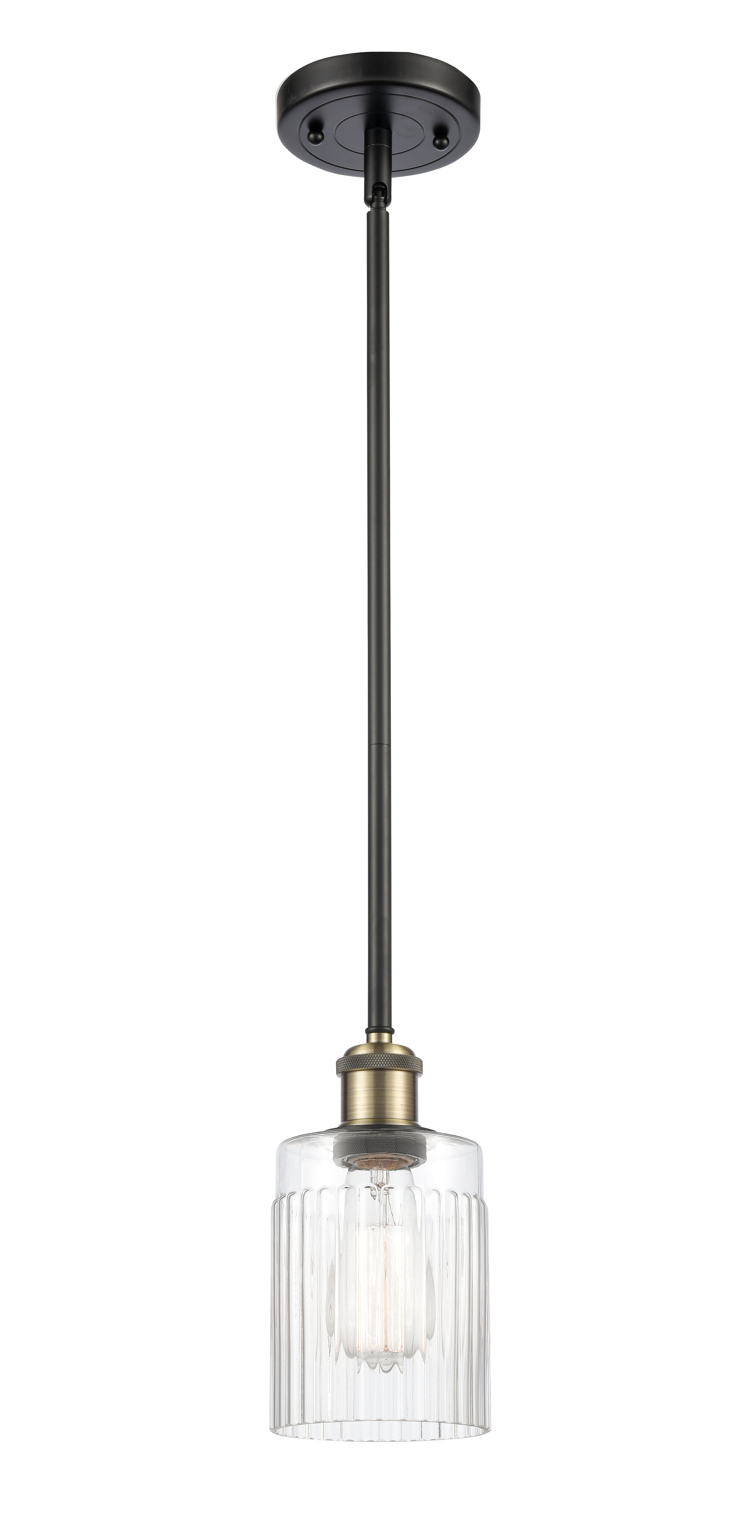 Ballston Mini Pendant Antique Brass 9 Inch