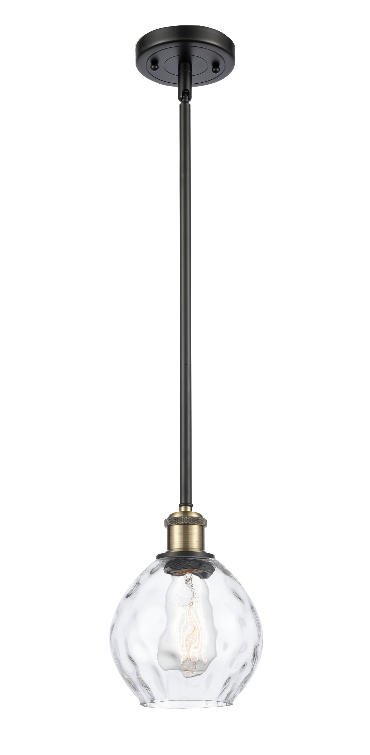 Ballston Mini Pendant Cast Brass Antique