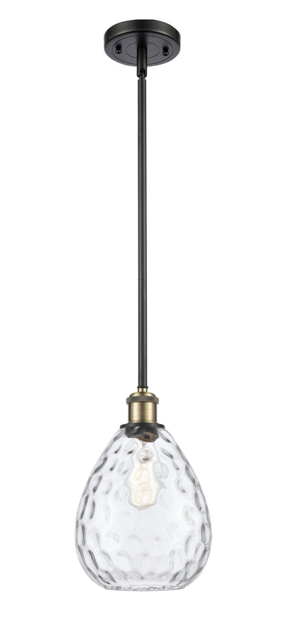 Ballston Mini Pendant Antique Brass Glass