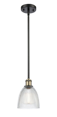 Ballston Mini Pendant Antique Brass Finish
