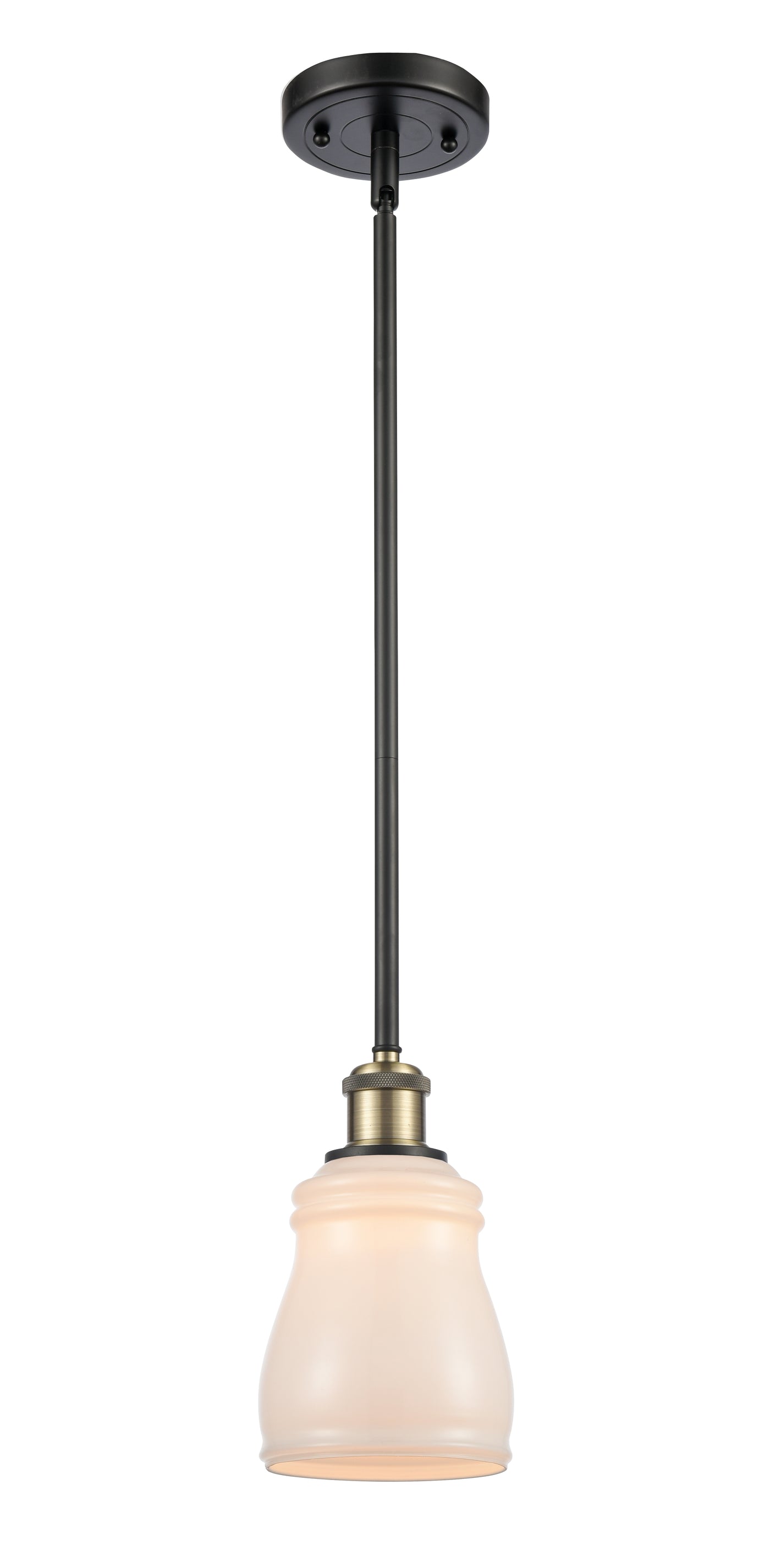 Ballston Mini Pendant Antique Brass Finish