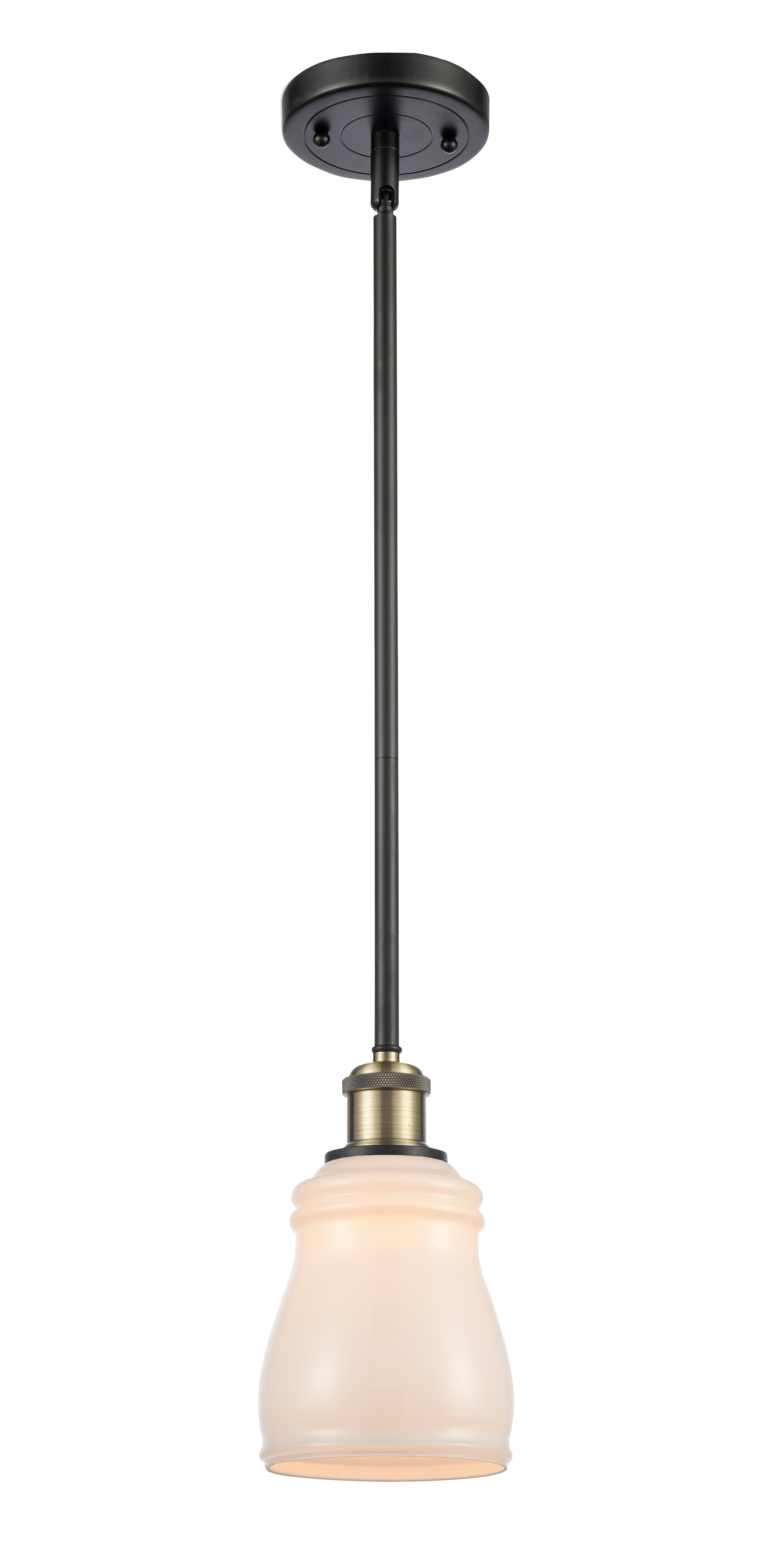 Ballston Mini Pendant Antique Brass Finish