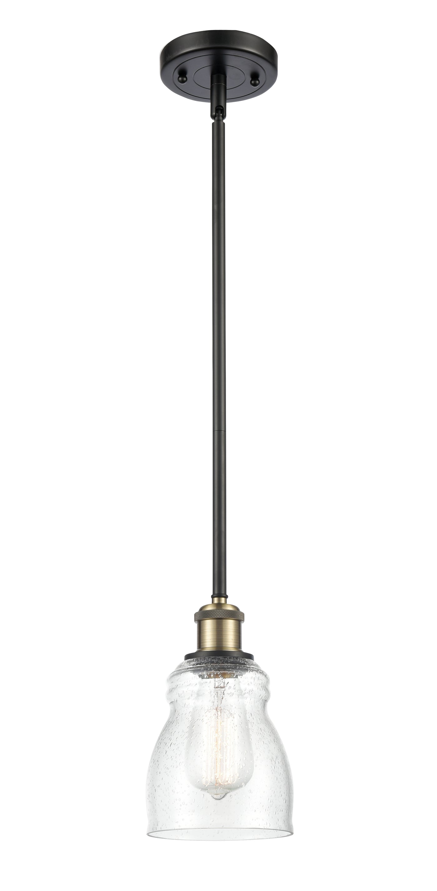 Ballston Mini Pendant Antique Brass Finish