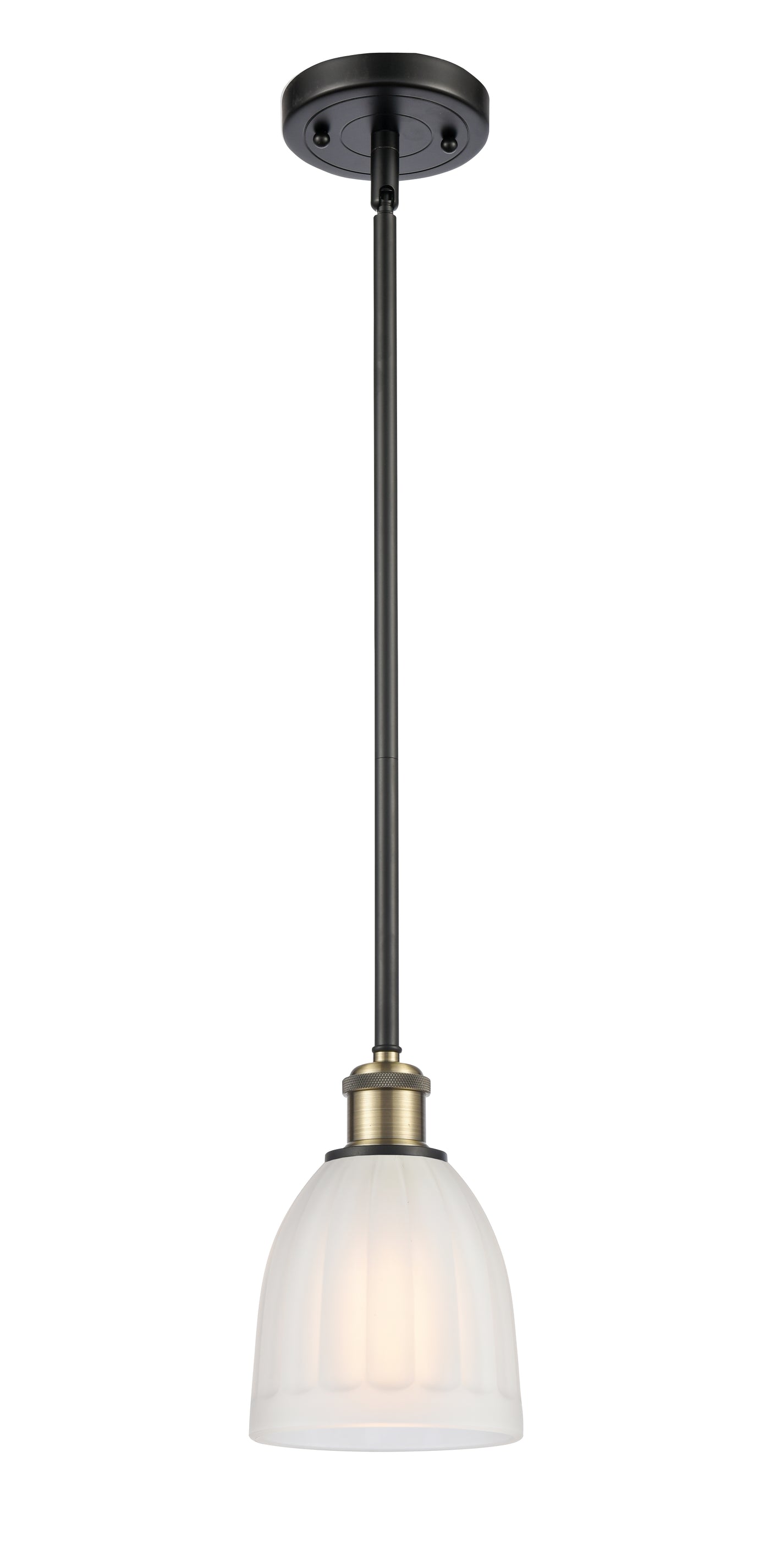 Ballston Mini Pendant Antique Brass Finish