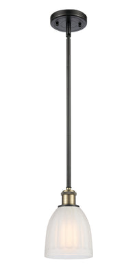 Ballston Mini Pendant Antique Brass Finish