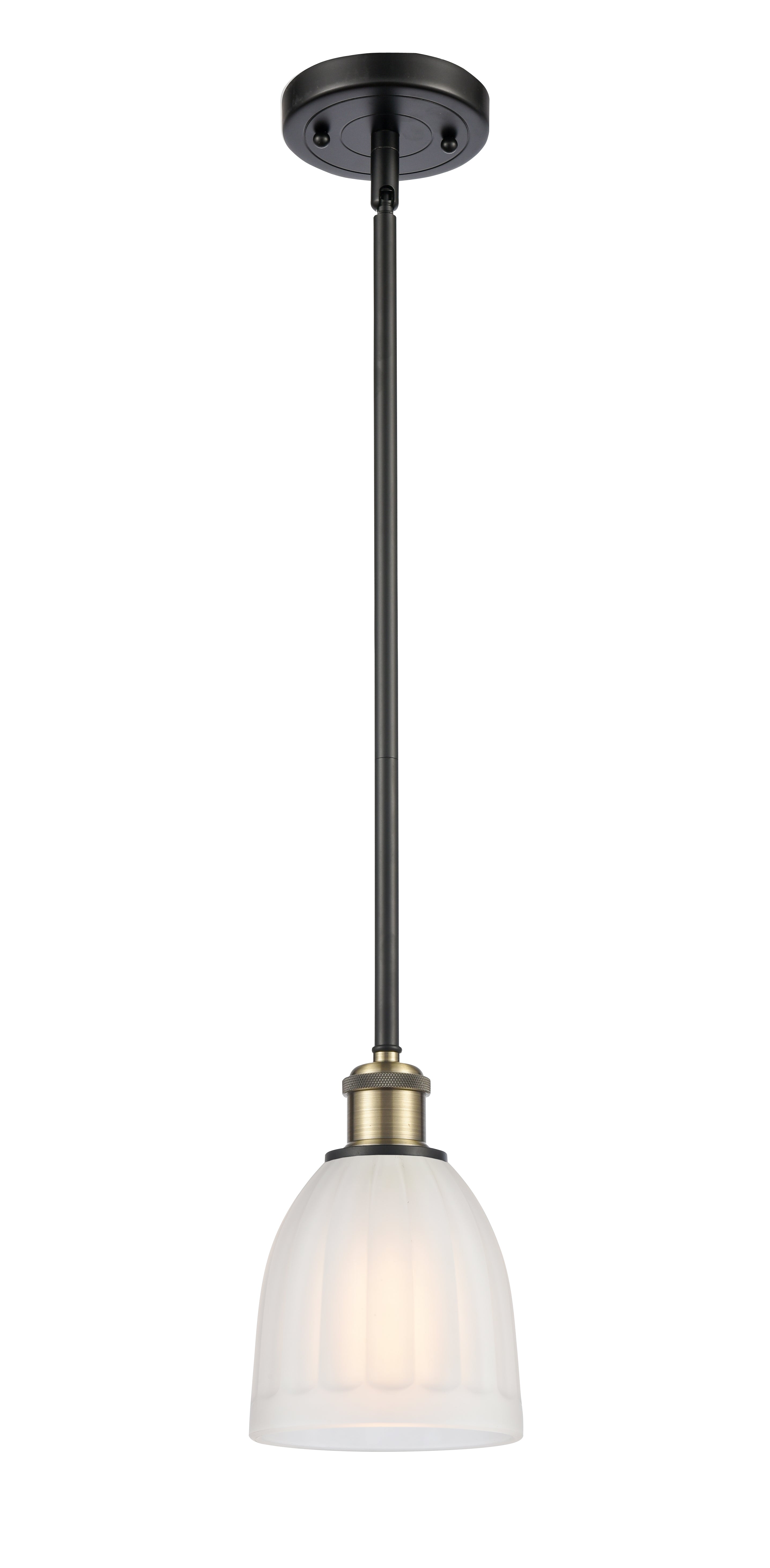 Ballston Mini Pendant Antique Brass Finish