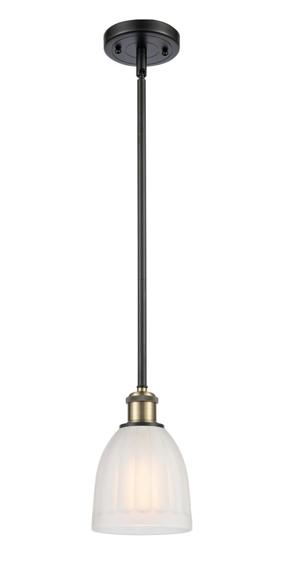 Ballston Mini Pendant Antique Brass Finish