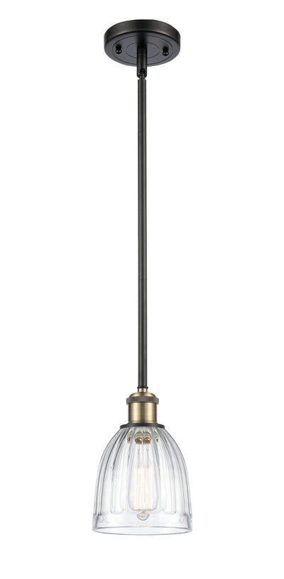 Ballston Mini Pendant Antique Brass Finish