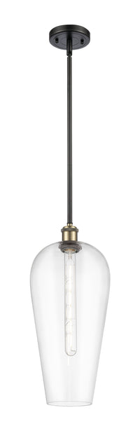 Ballston Mini Pendant Antique Brass Finish