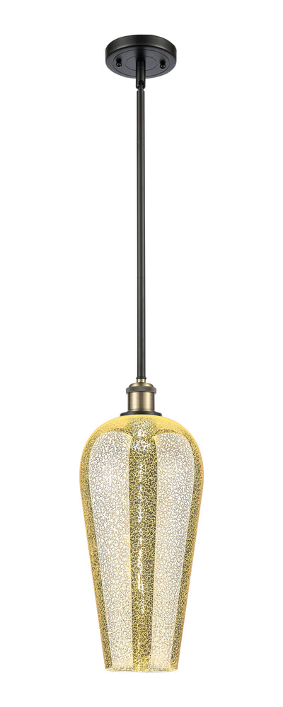 Ballston Mini Pendant Antique Brass Finish