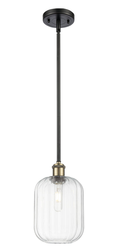 Ballston Mini Pendant Antique Brass Finish