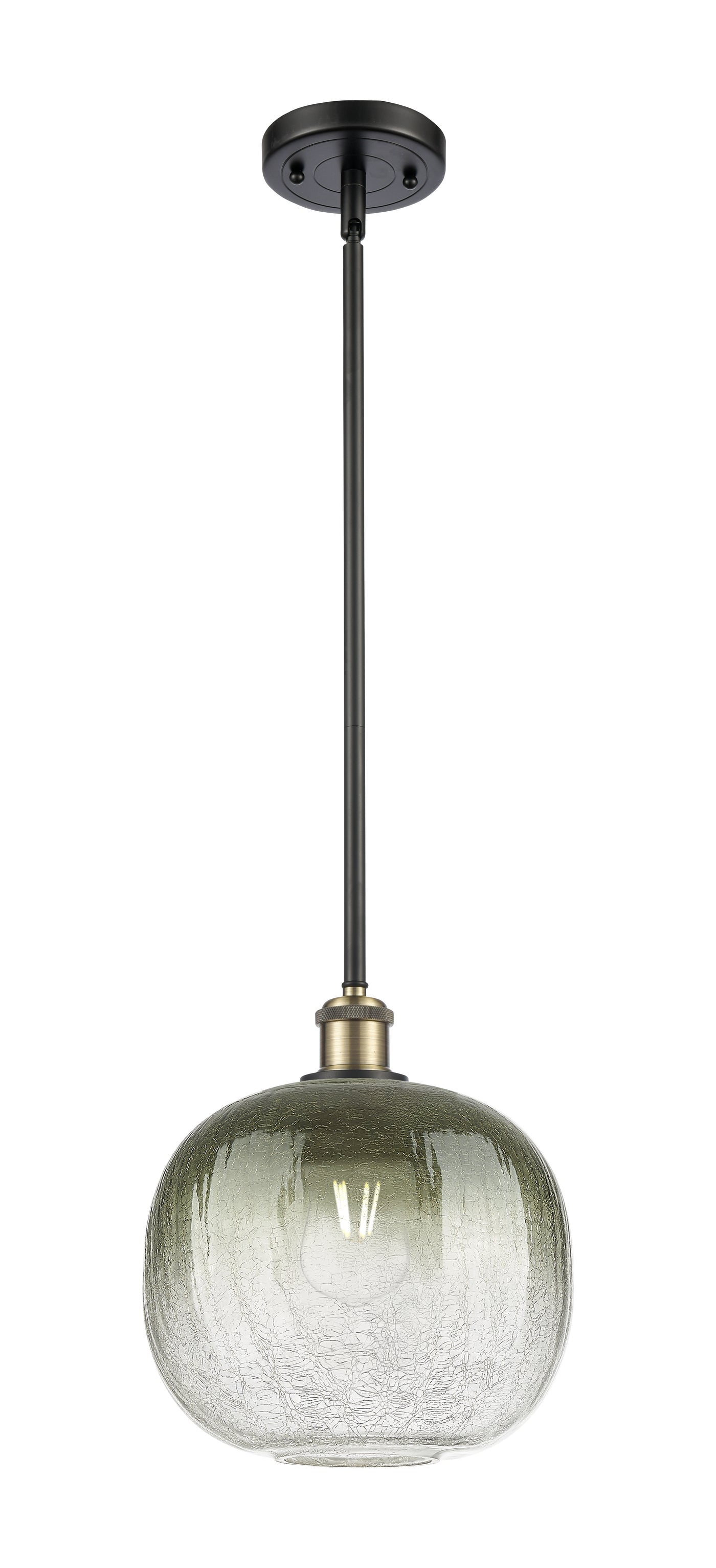 Ballston Mini Pendant Antique Brass Steel