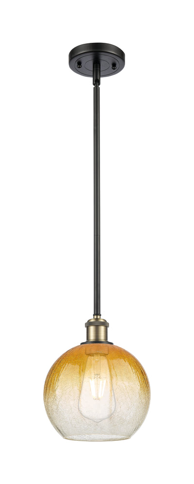 Ballston Mini Pendant Antique Brass Finish