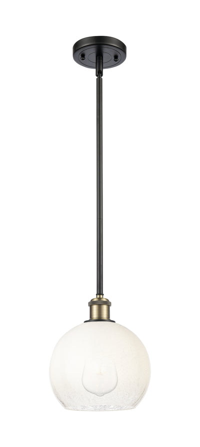 Ballston Mini Pendant Antique Brass Finish