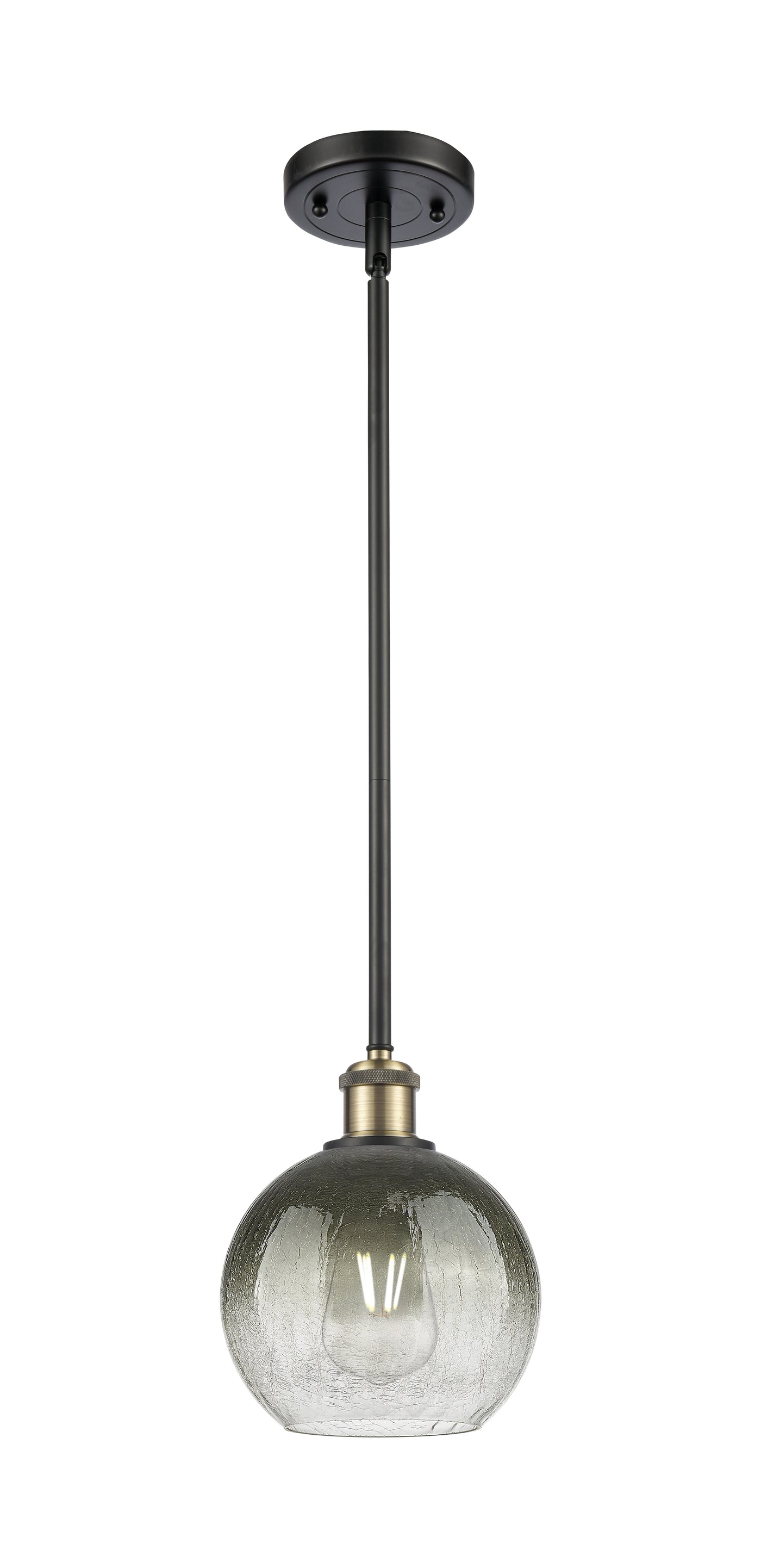 Ballston Mini Pendant Antique Brass Finish