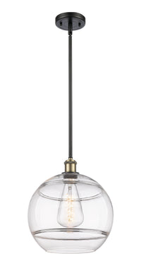 Ballston Mini Pendant Antique Brass Dimmable