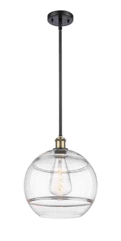 Ballston Mini Pendant Antique Brass Dimmable