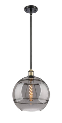 Ballston Mini Pendant Antique Brass Dimmable