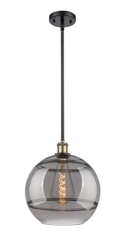 Ballston Mini Pendant Antique Brass Dimmable