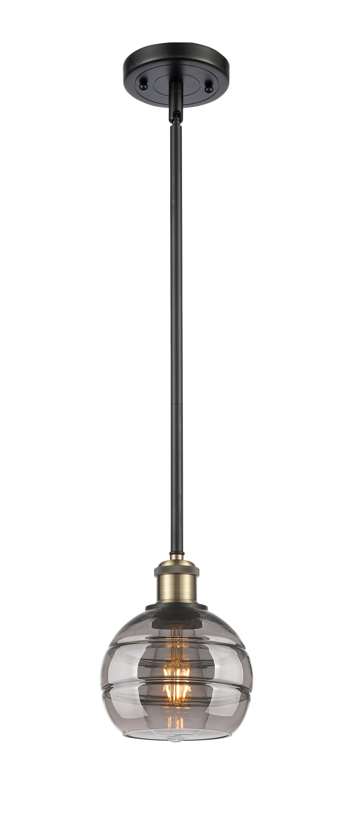 Ballston Mini Pendant Antique Brass Cast