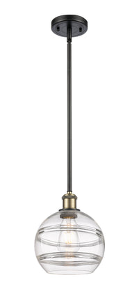 Ballston Mini Pendant Antique Brass Finish