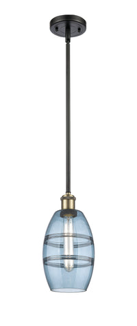 Ballston Mini Pendant Antique Brass Glass