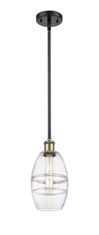 Ballston Mini Pendant Antique Brass Glass