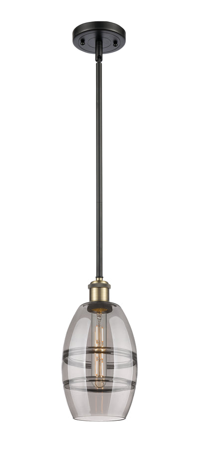 Ballston Mini Pendant Antique Brass Glass
