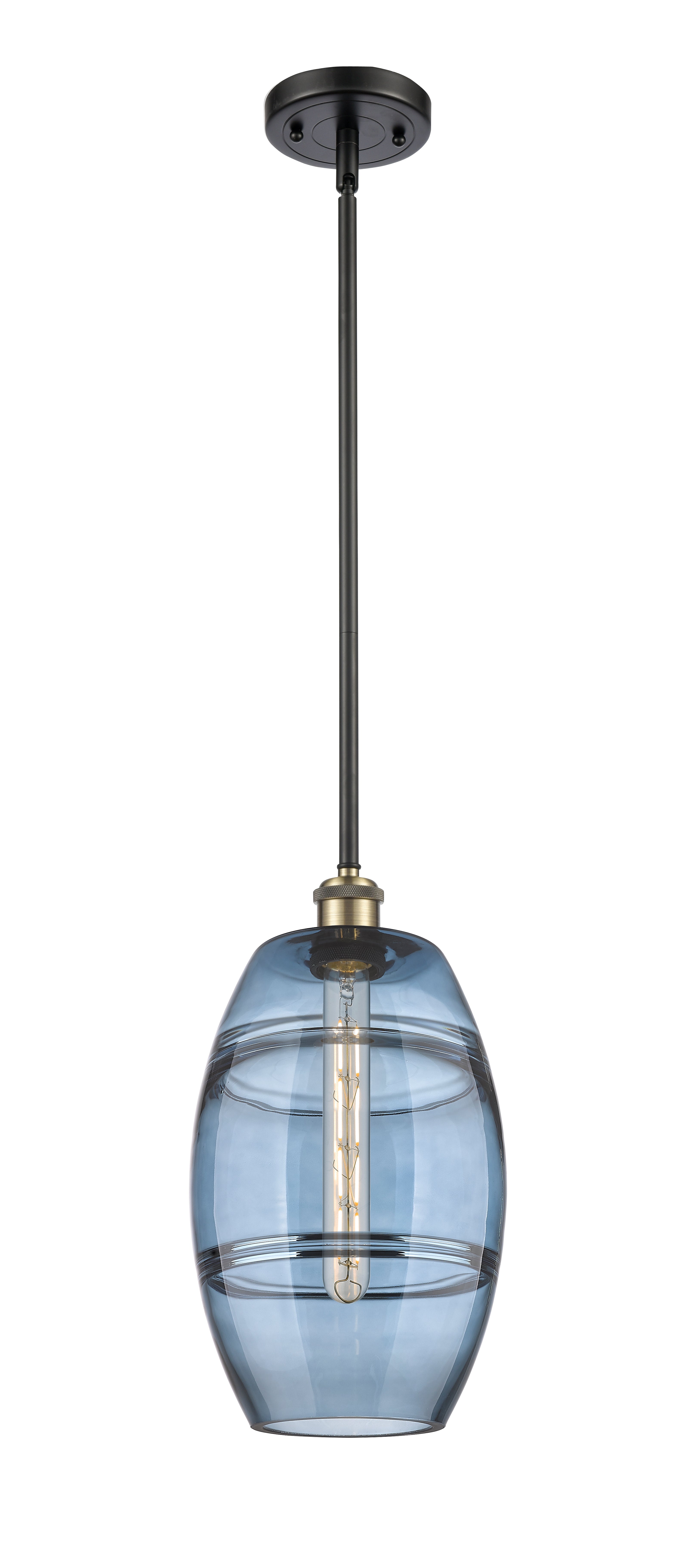 Ballston Mini Pendant Antique Brass