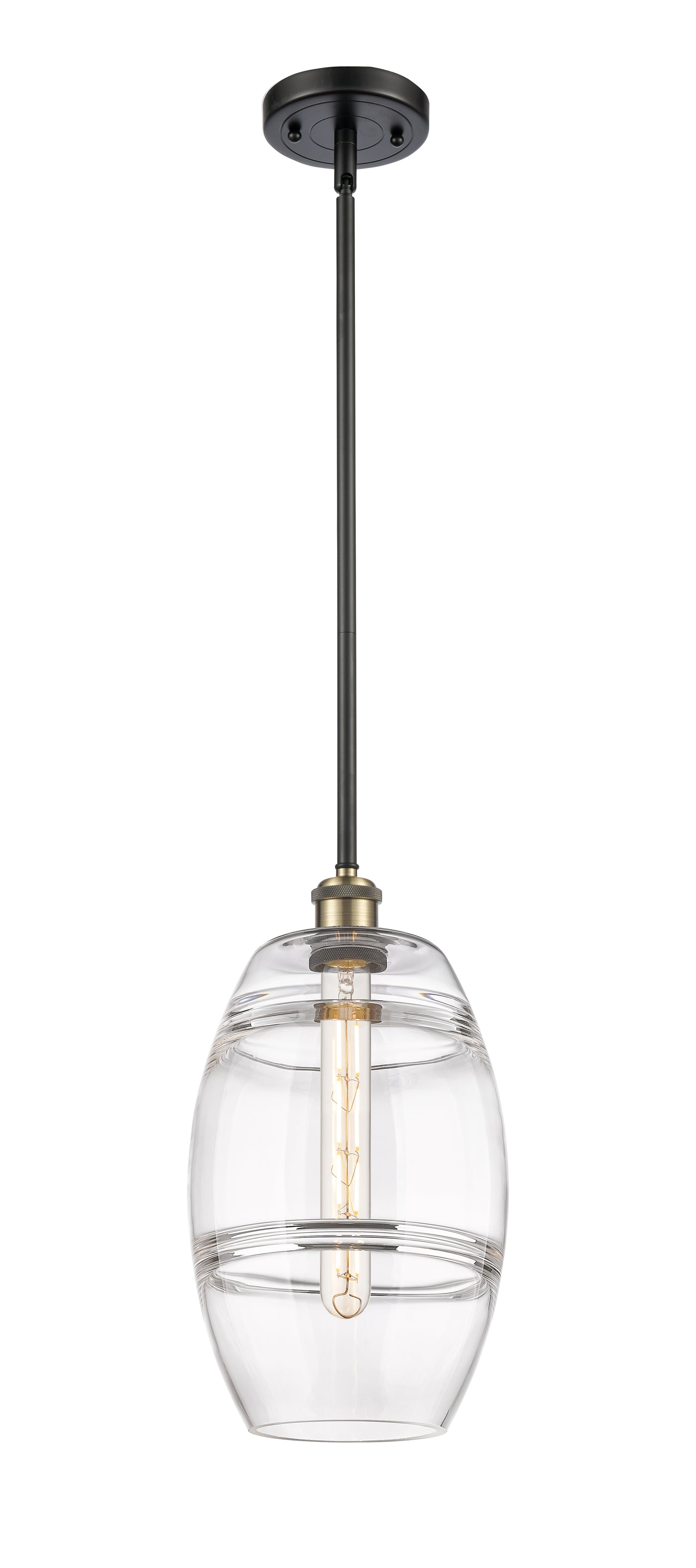 Ballston Mini Pendant Antique Brass