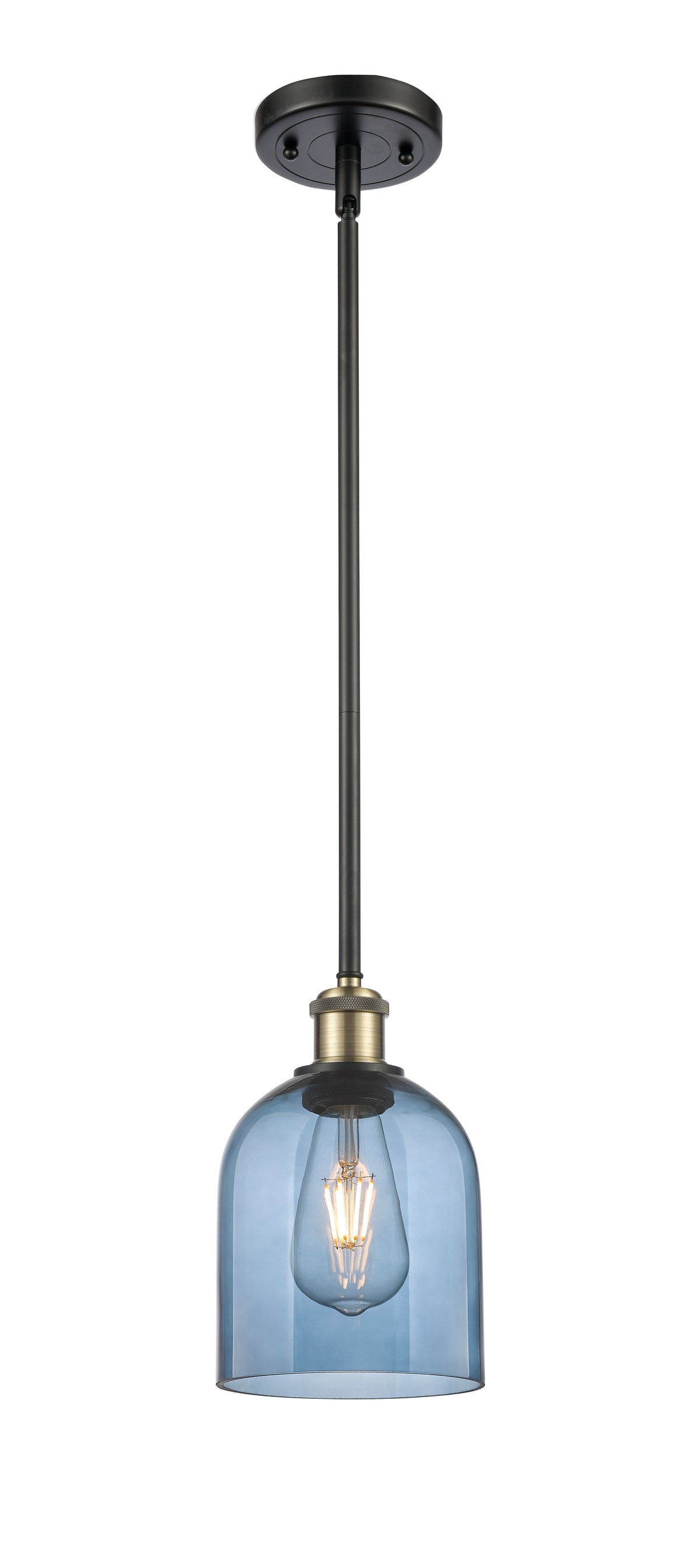 Ballston Mini Pendant Antique Brass