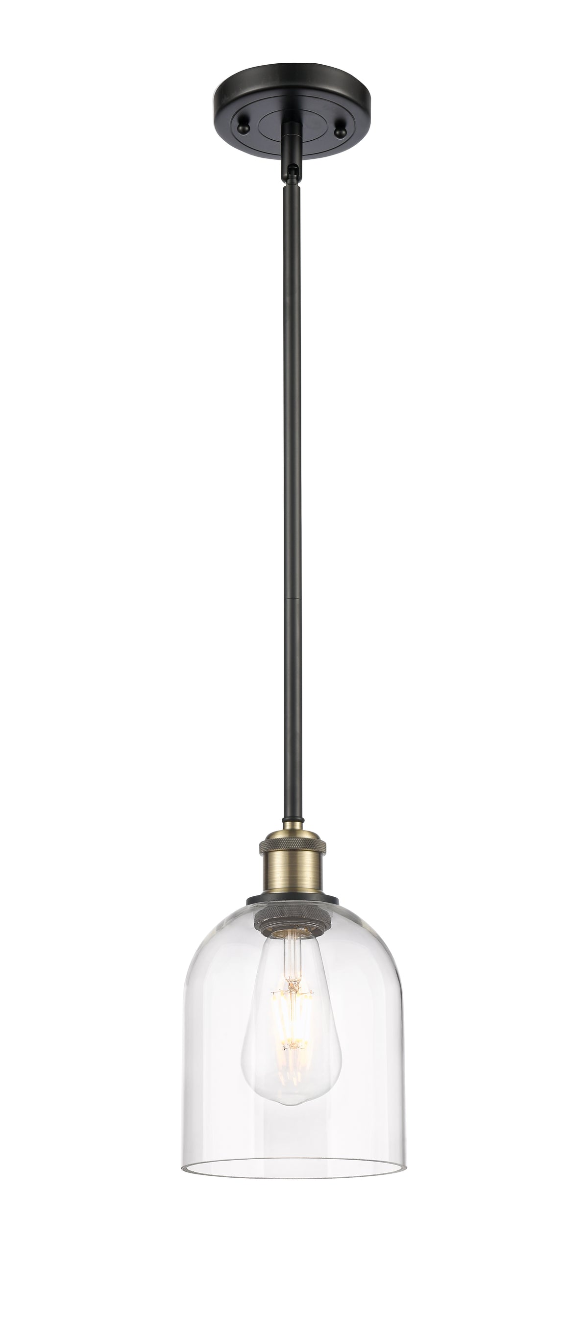 Ballston Mini Pendant Antique Brass