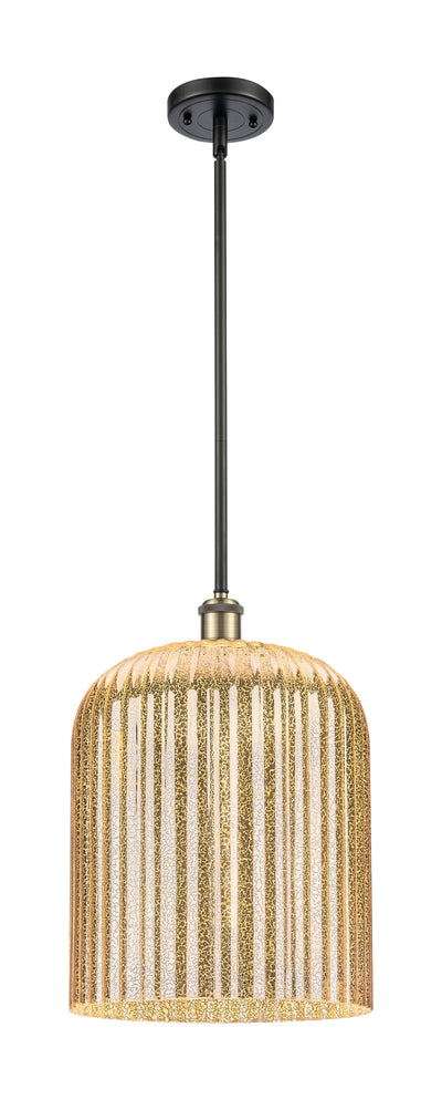 Ballston Mini Pendant Antique Brass Finish