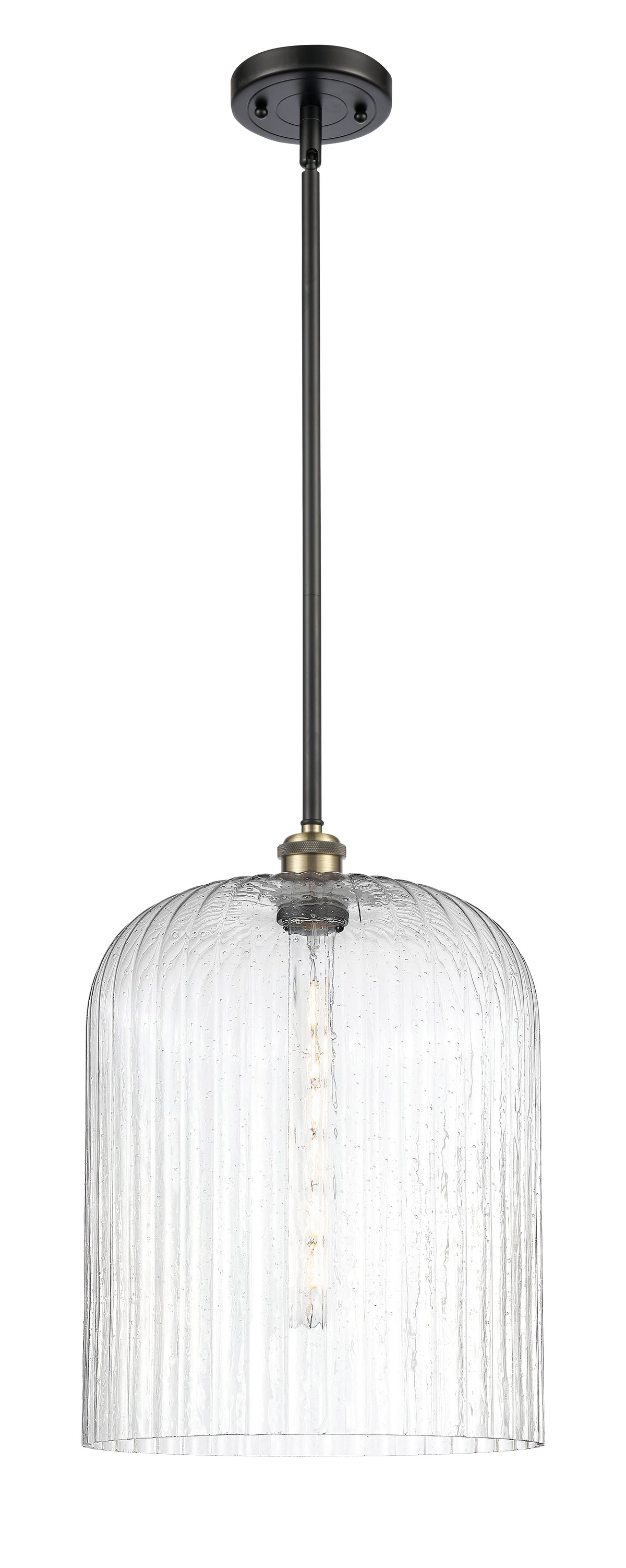 Ballston Mini Pendant Antique Brass Finish