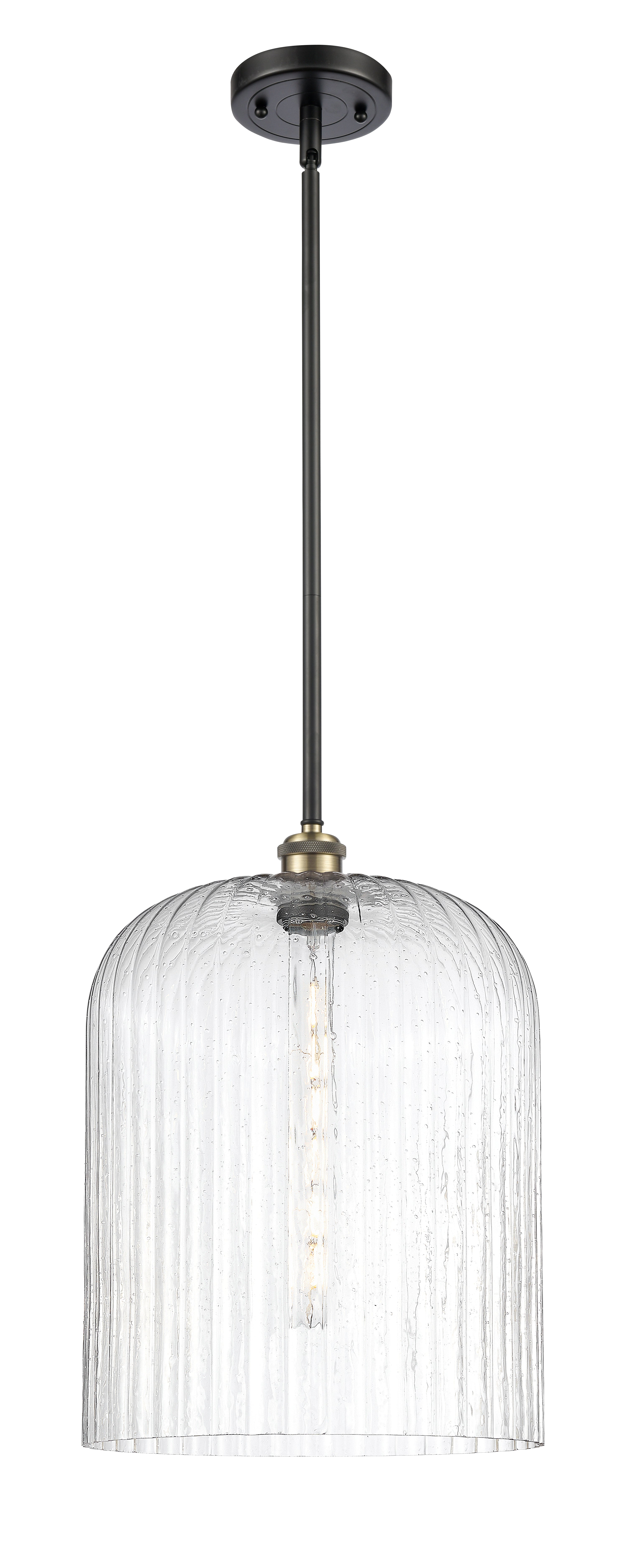 Ballston Mini Pendant Antique Brass Finish