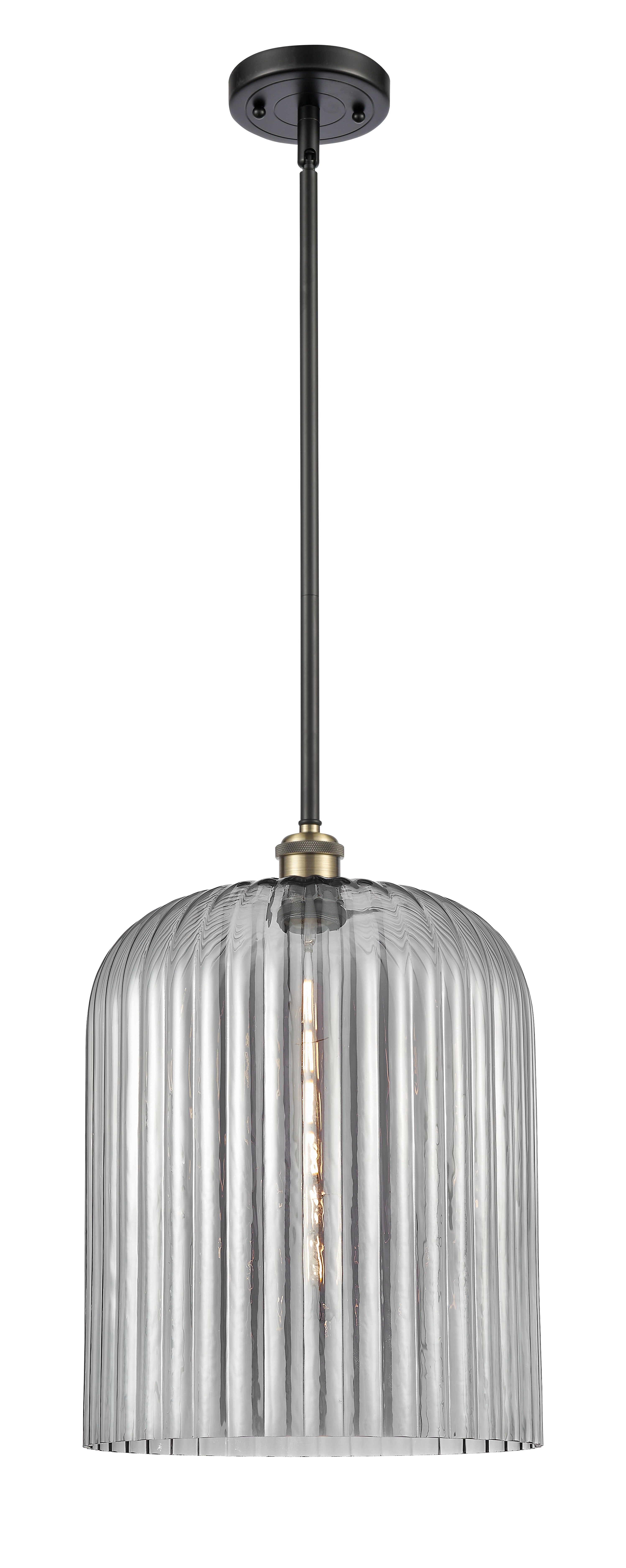 Ballston Mini Pendant Antique Brass Finish