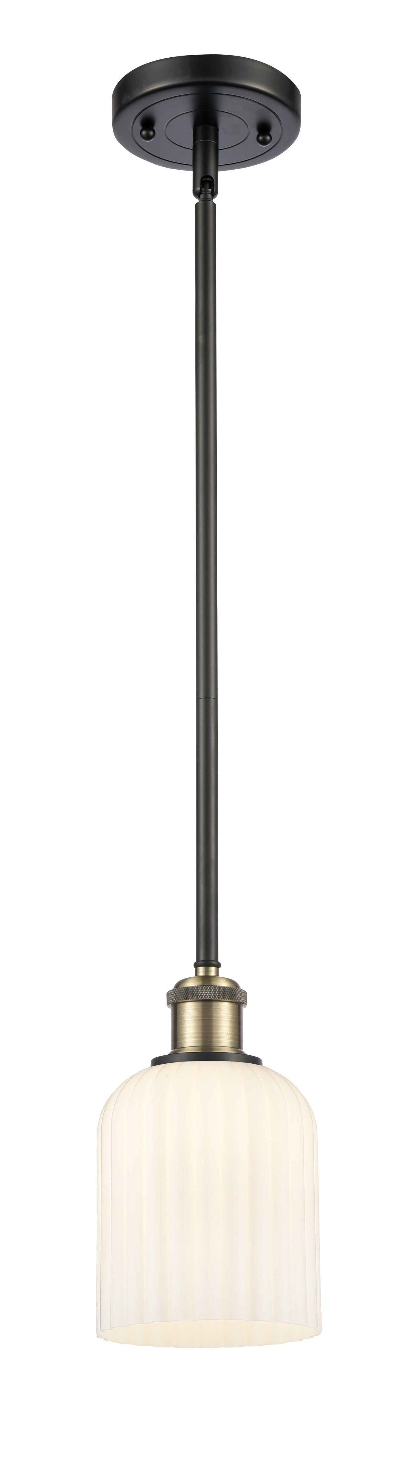Ballston Mini Pendant Antique Brass