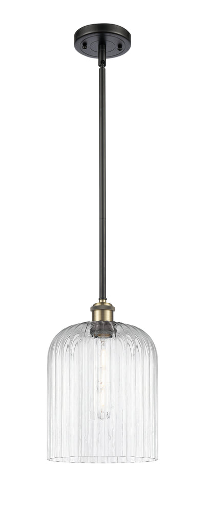 Ballston Mini Pendant Antique Brass Finish