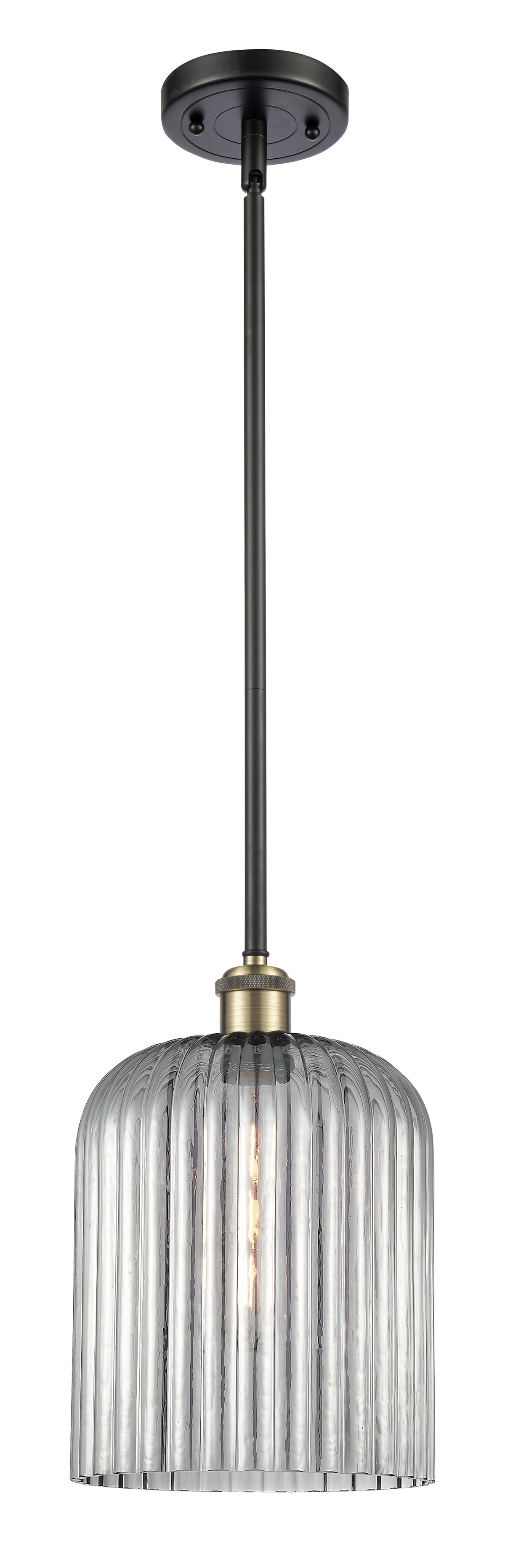 Ballston Mini Pendant Antique Brass Finish
