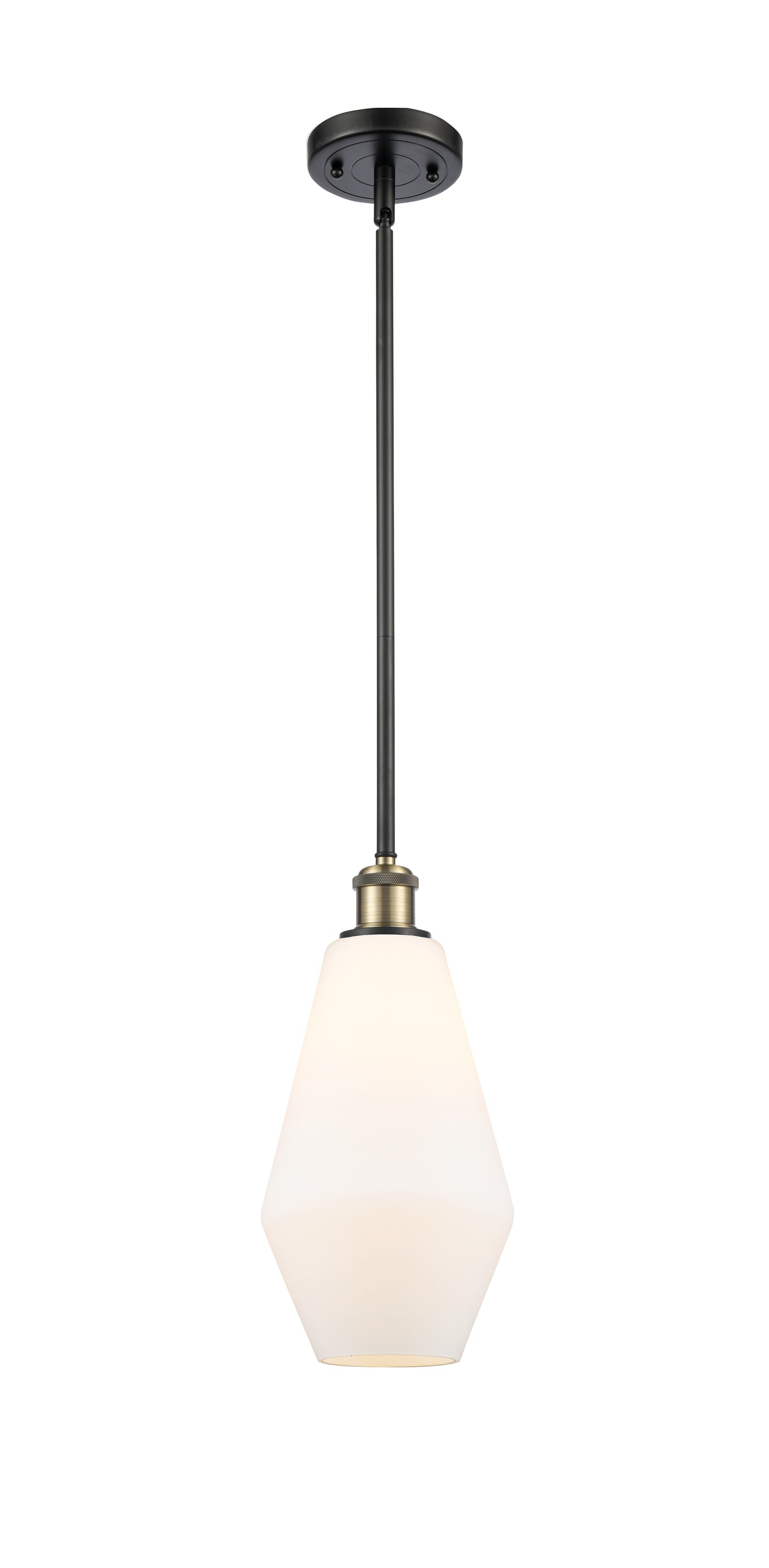 Ballston Mini Pendant Antique Brass Finish