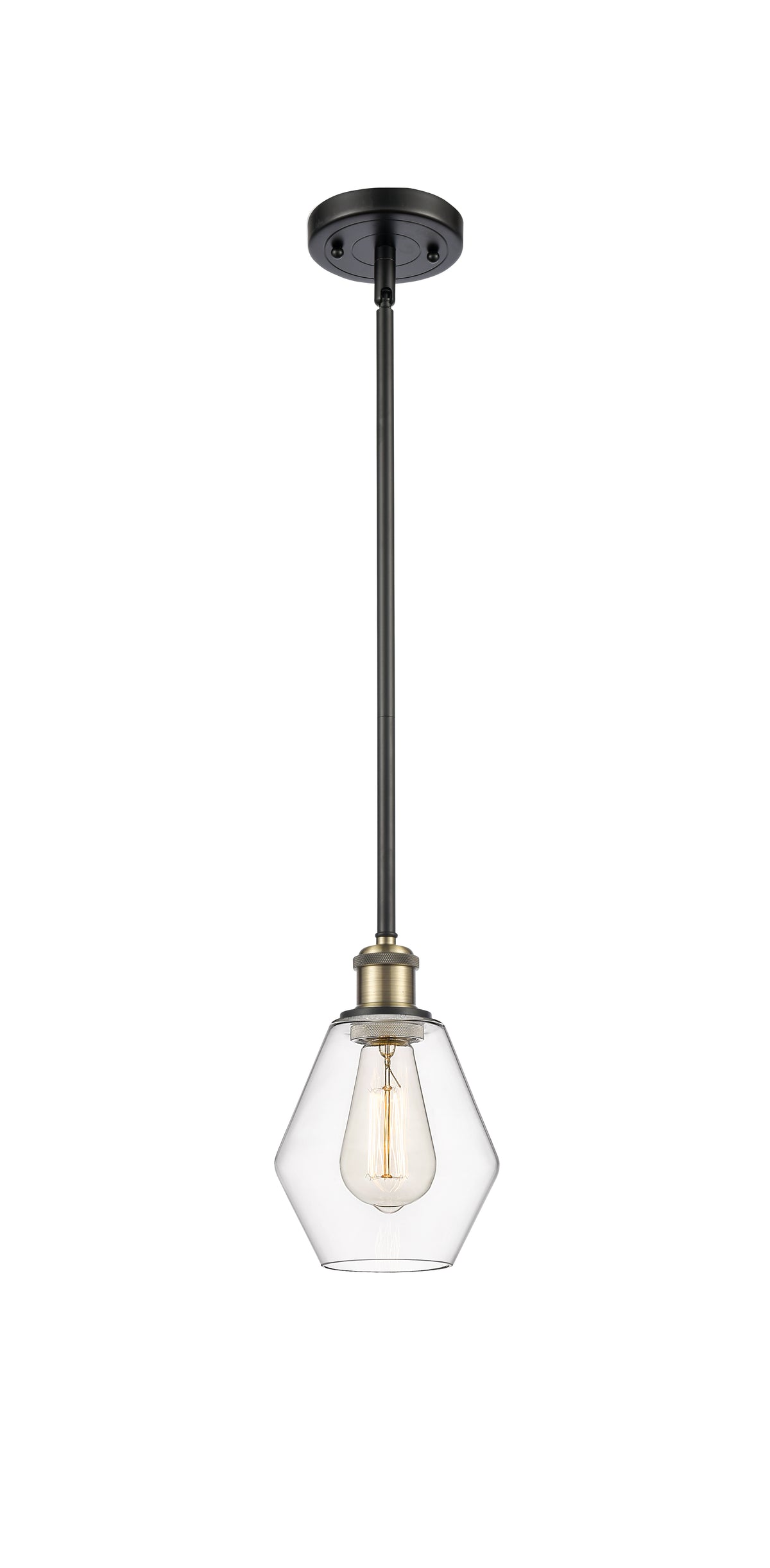 Ballston Mini Pendant Cast Brass Antique