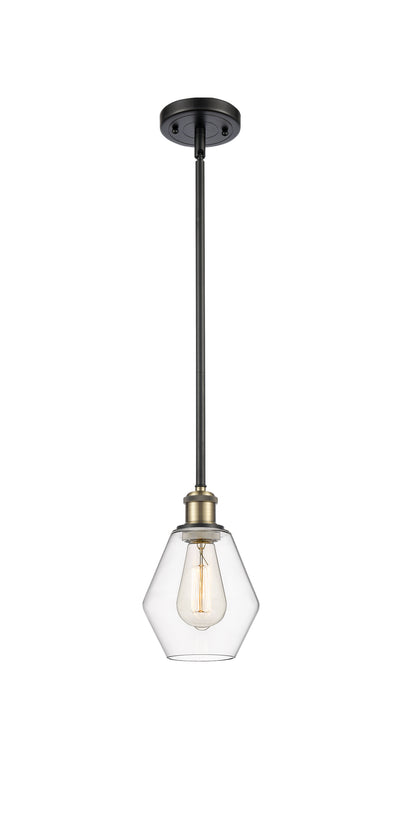 Ballston Mini Pendant Antique Brass Finish