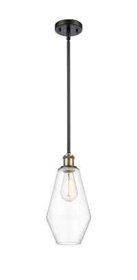 Ballston Mini Pendant 7 Inch Cast Brass