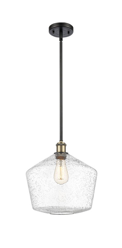 Ballston Mini Pendant Antique Brass Finish