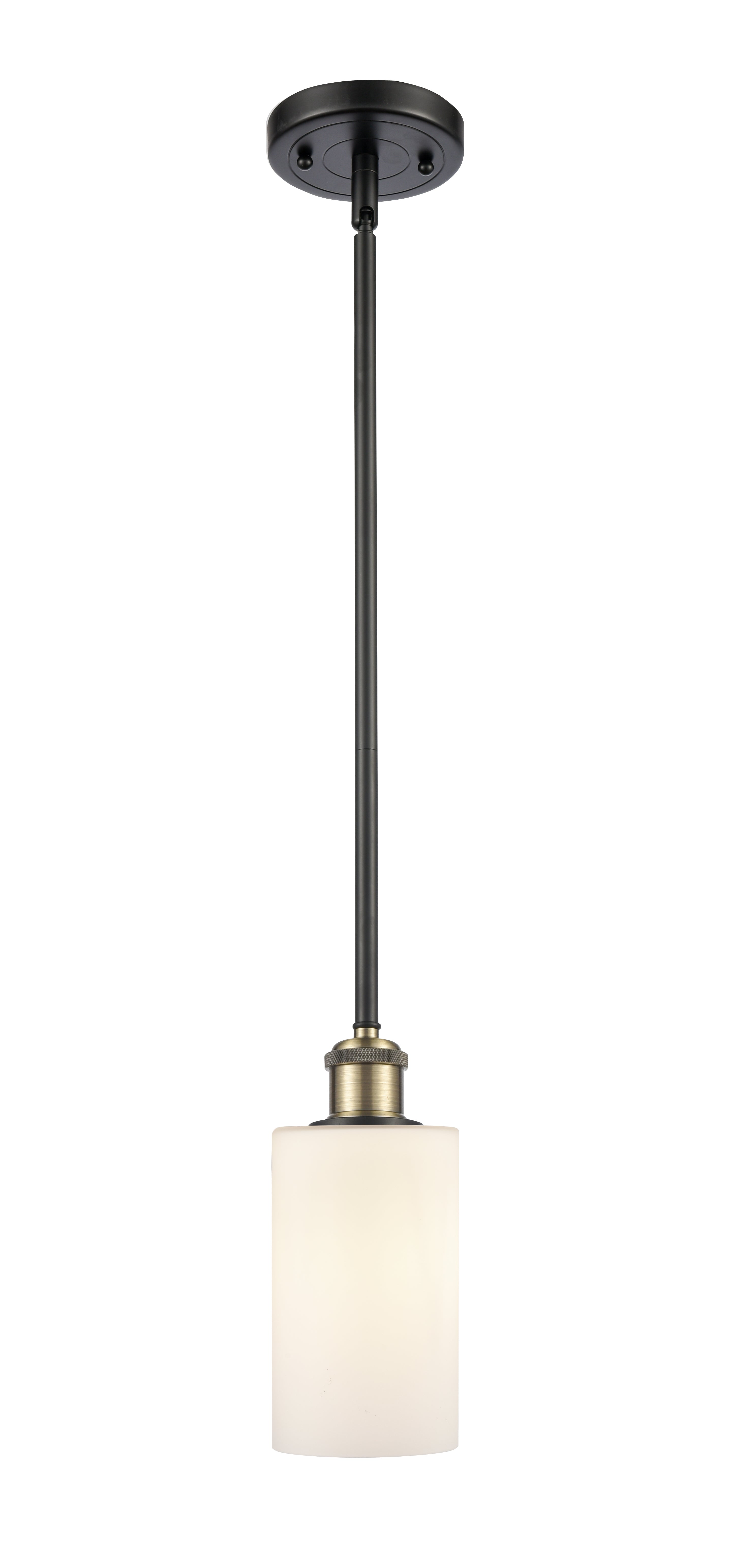 Ballston Mini Pendant Antique Brass Finish