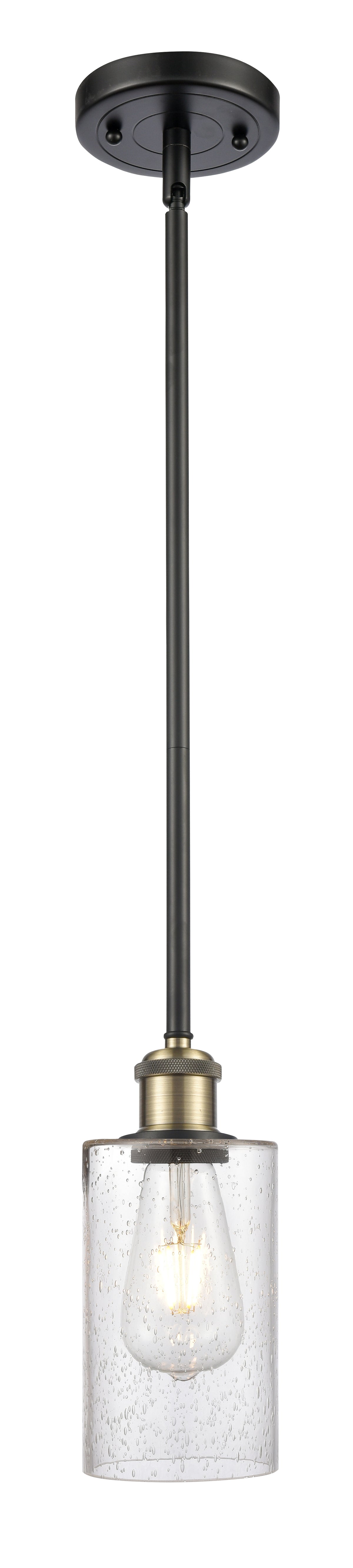 Ballston Mini Pendant Antique Brass Finish