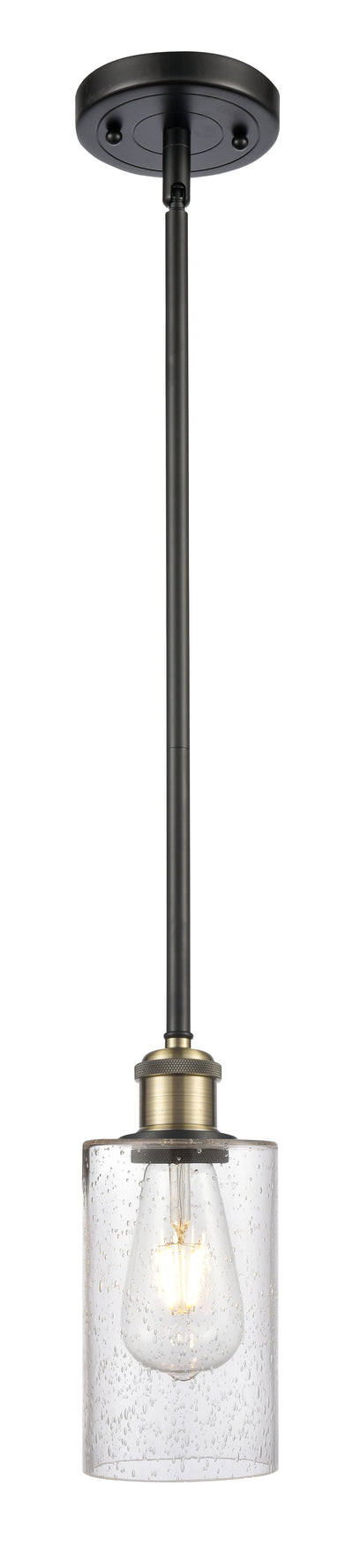 Ballston Mini Pendant Antique Brass Finish